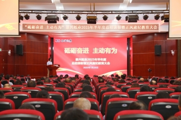 砥砺奋进 自动有为 | PP视讯纸业2025年半年度总结赞美暨正风肃纪教育大会隆沉召开